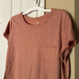 Striped short sleeve universal threads top XXL